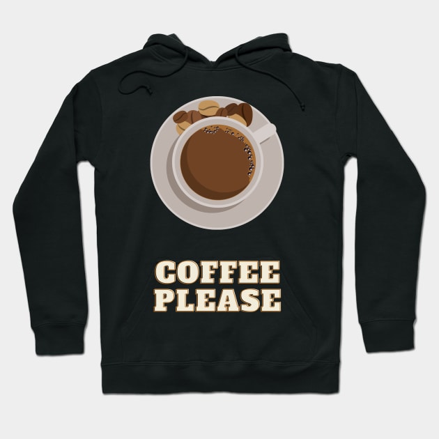 Coffee please Hoodie by PartumConsilio